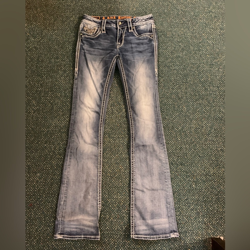 Rock revival Nancy mid rise jeans